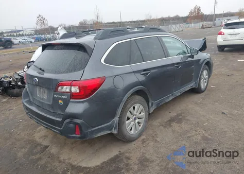 2018 Subaru Outback 2.5I Premium из США, поврежденный, VIN 4S4BSACC0J3340842